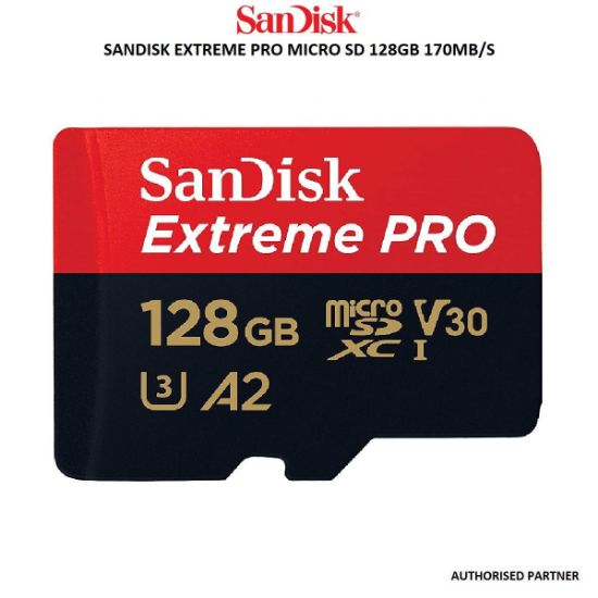 Picture of EXTREME PRO  MSD 128GB