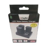 Picture of DIGITEK LCD Triple Battery Charger  (FW50)