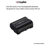 Picture of Digitek Lithium-ion Rechargeable Batteries Designed for Sony DSLR Camera (Sony FW 50)..