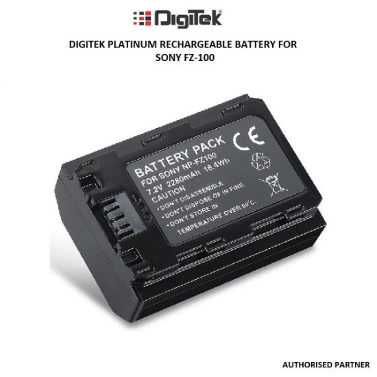 Picture of Digitek Rechargeable Battery For Sony FZ100