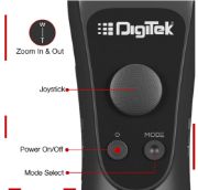 Picture of DIGITEK 3 Axis Handheld Steady Gimbal (DSG 005)