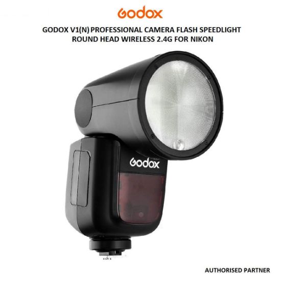 Godox V1 Flash for nikon left view image