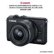 Picture of Canon EOS M200 Mirrorless Digital Camera with 15-45mm Lens (Black)