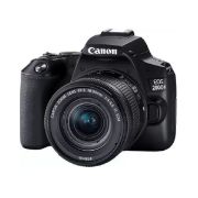 Picture of Canon EOS 200D II 24.1MP Digital SLR Camera   EF-S 18-55mm is STM Lens   EF-S 55-250mm is STM Lens (Black)