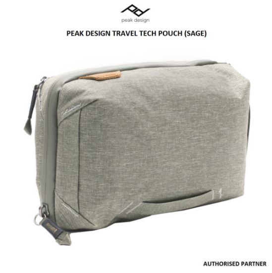 Picture of Peak Design Travel Tech Pouch (Sage) BTP-SG-1