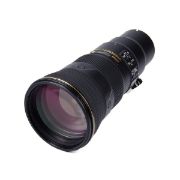 Picture of Nikkor AF-S 500mm f/5.6E PF ED VR Lens