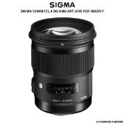 Picture of Sigma 50mm f/1.4 DG HSM Art for Nikon F Lens