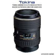 Picture of Tokina 100mm f/2.8 AT-X M100 AF Pro D Macro Autofocus Lens for Canon EOS