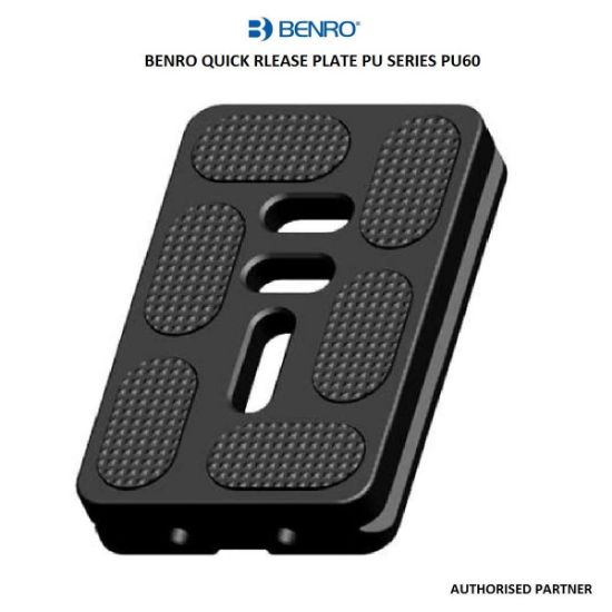 Picture of Benro PU-60 Quick Release Plate.