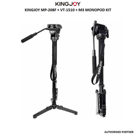 Picture of Kingjoy MP-208F VT-1510 M3 Professional Monopod