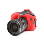 Picture of easyCover Silicone Protection Cover for Canon EOS 70D (Red)