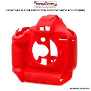 Picture of EasyCover Silicone Protection Cover for Canon EOS-1Dx/ 1DX MARK II /1 DX MARK III RED