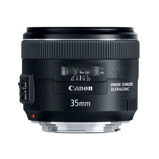 Picture of Canon EF 35mm f/2 IS USM Lens.