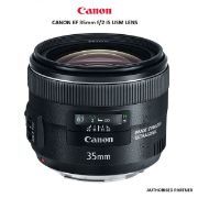 Picture of Canon EF 35mm f/2 IS USM Lens.