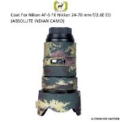 Picture of Coat For Nikon AF-S FX Nikkor 24-70 mm f/2.8E ED (ABSOLUTE INDIAN CAMO)