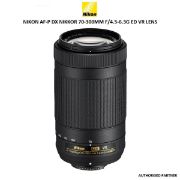 Picture of Nikon AF-P DX NIKKOR 70-300 mm f/4.5-6.3G ED VR Lens.