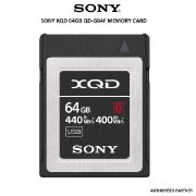 Picture of Sony 64GB G Series XQD Memory Card.