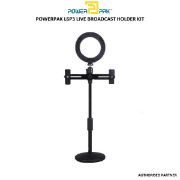 Picture of Powerpak 6 inch LED Ring Light with L6P3 Live Broadcast Holder Kit