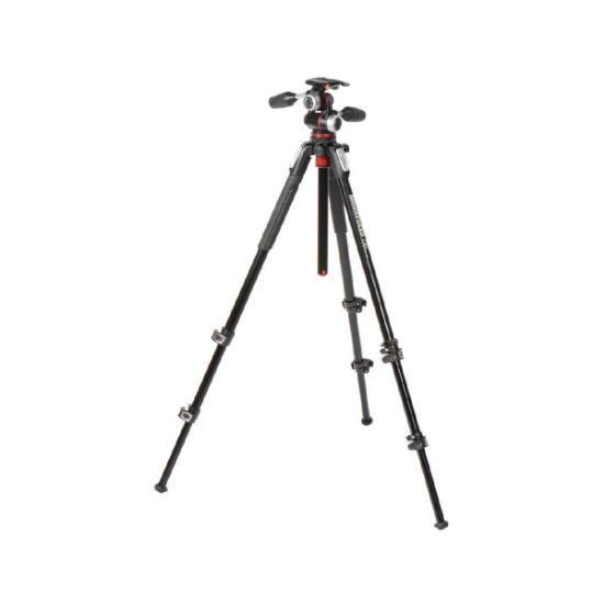 Picture of Manfrotto MK190XPRO3-3W Aluminum Tripod with 3-Way Pan/Tilt Head