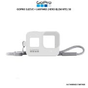 Picture of GoPro Silicone Sleeve and Adjustable Lanyard Kit for GoPro HERO8 (White Hot)