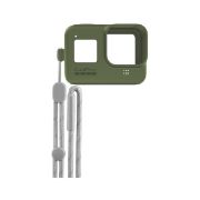 Picture of GoPro Silicone Sleeve and Adjustable Lanyard Kit for GoPro HERO8 (Turtle Green)