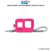 Picture of GoPro Silicone Sleeve and Adjustable Lanyard Kit for GoPro HERO8 (Electric Pink)