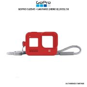 Picture of GoPro Silicone Sleeve and Adjustable Lanyard Kit for GoPro HERO8 (Firecracker Red) AJSST-008