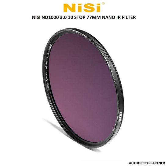 Picture of NiSi 77mm PRO Nano IRND 3.0 Filter (10-Stop)..