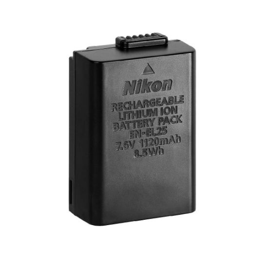 Picture of Nikon EN-EL25, 7.6V 1120mAh Rechargeable Lithium-Ion Battery for Z 50 Mirrorless Digital Camera