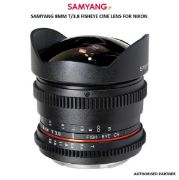 Picture of Samyang 8mm T/3.8 Fisheye Cine Lens for Nikon