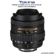 Picture of Tokina 10-17mm f/3.5-4.5 AT-X 107 DX AF Fisheye Lens for Nikon F