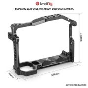 Picture of SmallRig 2129 Cage for Nikon D850 DSLR Camera