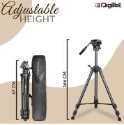 Picture of Digitek DPTR-880 Pro Lightweight Tripod