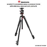 Picture of Manfrotto MK190XPRO3-BHQ2 Aluminum Tripod with XPRO Ball Head and 200PL QR Plate