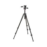 Picture of Manfrotto 290 Xtra Aluminium 3-Section Tripod with3 W-Head