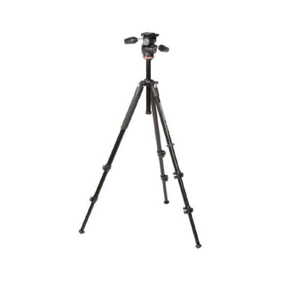 Picture of Manfrotto 290 Xtra Aluminium 3-Section Tripod with3 W-Head