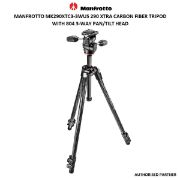 Picture of Manfrotto MK290XTC3-3WUS 290 Xtra Carbon Fiber Tripod with 804 3-Way Pan/Tilt Head