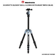 Picture of Manfrotto Element Small Aluminum Traveler Tripod (Blue)