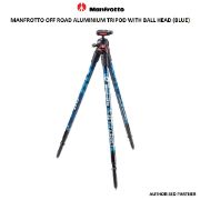 Picture of Manfrotto Off road Aluminum Tripod with Ball Head (Blue)