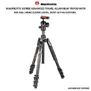 Picture of Manfrotto Befree Advanced Travel Aluminum Tripod with 494 Ball Head (Lever Locks, Sony Alpha Edition)