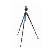 Picture of Manfrotto Befree Advanced Travel Aluminum Tripod with 494 Ball Head (Twist Locks, Blue)