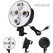 Picture of 5 Head Bulb Lamp Holder with Softbox