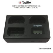 Picture of Digitek LCD Triple Battery Charger  (FZ100)