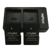 Picture of Digitek ENEL 14 Battery   Charger Combo DUC 010