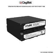 Picture of Digitek Platinum Rechargeable Battery for For Sony NP-F980