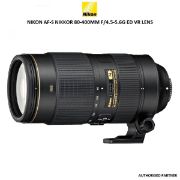 Picture of Nikon AF-S NIKKOR 80-400mm f/4.5-5.6G ED VR Lens.