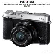 Picture of FUJIFILM X-E3 Mirrorless Digital Camera with 23mm f/2 Lens (Silver)