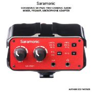 Picture of Saramonic SR-PAX1 Two-Channel Audio Mixer, Preamp, Microphone Adapter