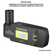 Picture of Saramonic RX-XLR9 Dual-Channel Wireless Plug-In Receiver for UwMic9 System