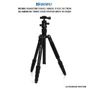 Picture of Benro A1692TB0 Travel Angel 2 Five Section Aluminium Twist Lock Tripod with B0 Head